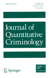 Cover of the Journal of Quantitative Criminology published by Springer