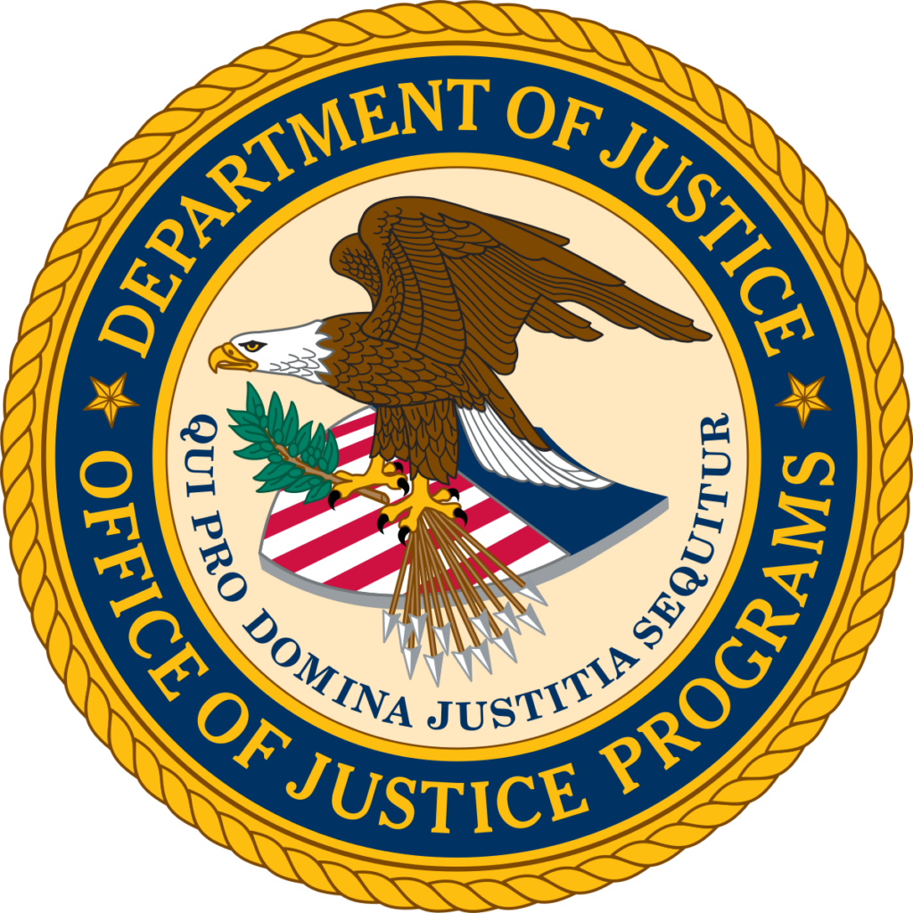 Seal logo for U.S. Department of Justice Office of Justice Programs